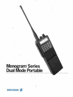 Буклет Ericsson Monogram Series Dual Mode Portable, 55-237, Баград.рф